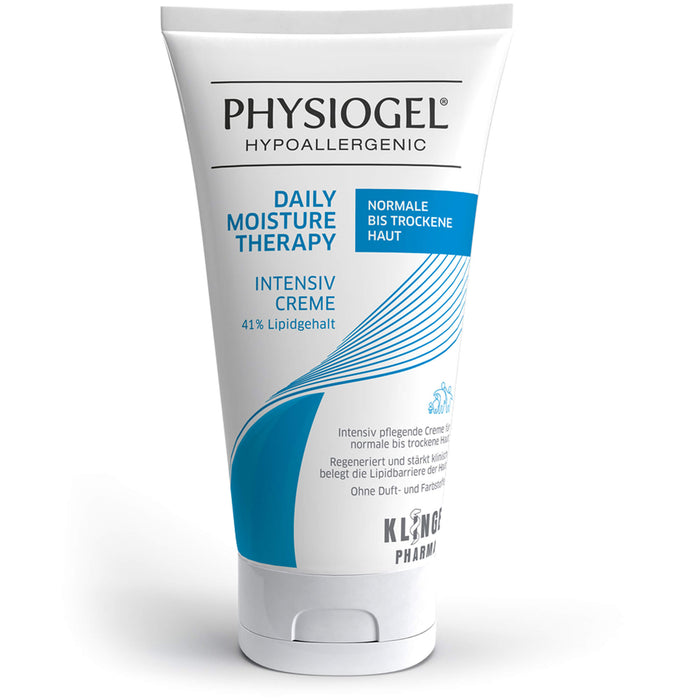 PHYSIOGEL Daily Moisture Therapy Intensiv Creme für normale bis trockene Haut, 150 ml Crème