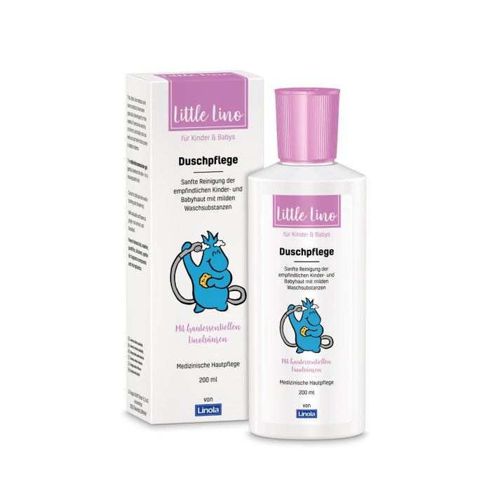 little lino Duschpflege für Kinder und Babys, 200 ml Gel douche