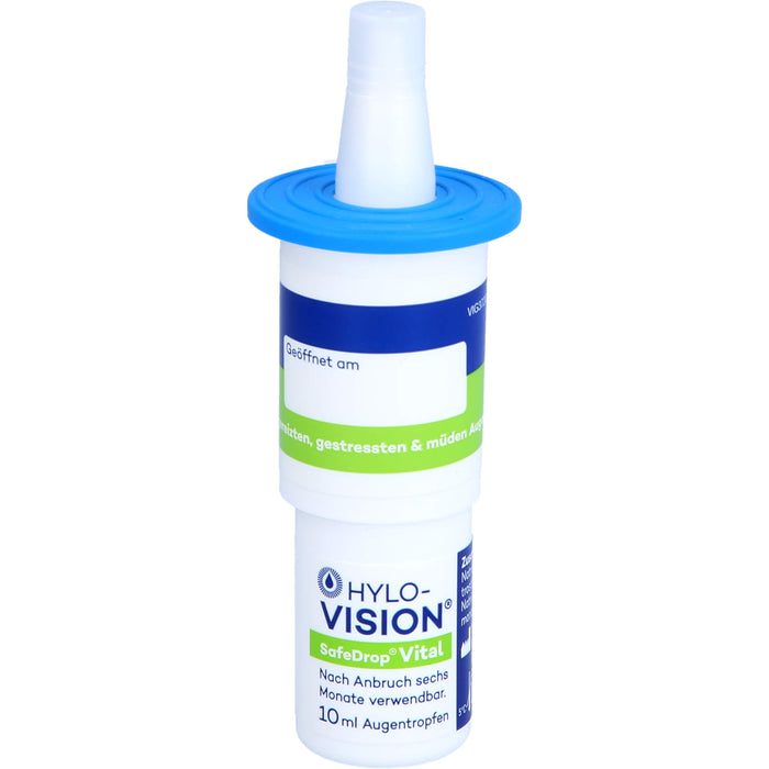 HYLO-VISION SafeDrop Vital Augentropfen, 10 ml Solution