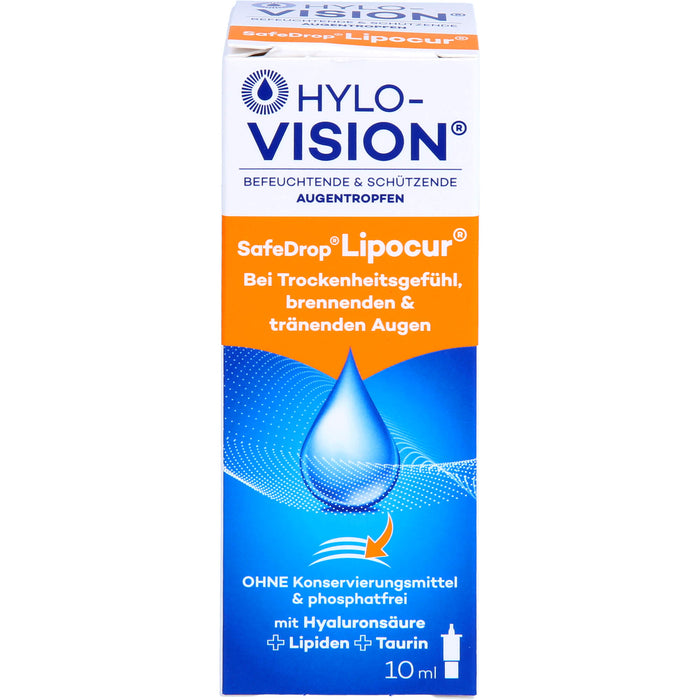 Hylo-Vision SafeDrop Lipocur, 10 ml Lösung