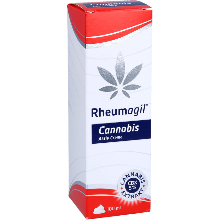 Rheumagil Cannabis Aktiv Creme bei Gelenkschmerzen, 100 ml Cream