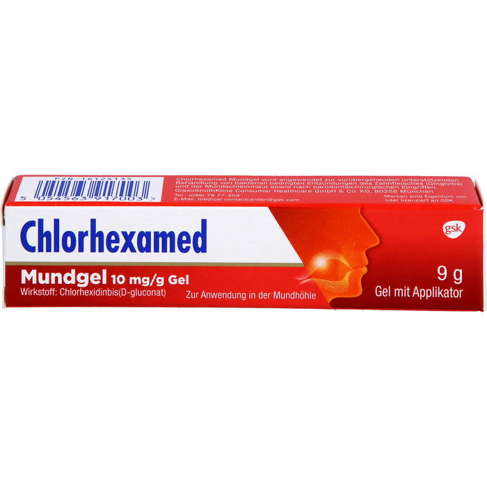 Chlorhexamed Mundgel, 10 mg/g Gel, 9 g Gel