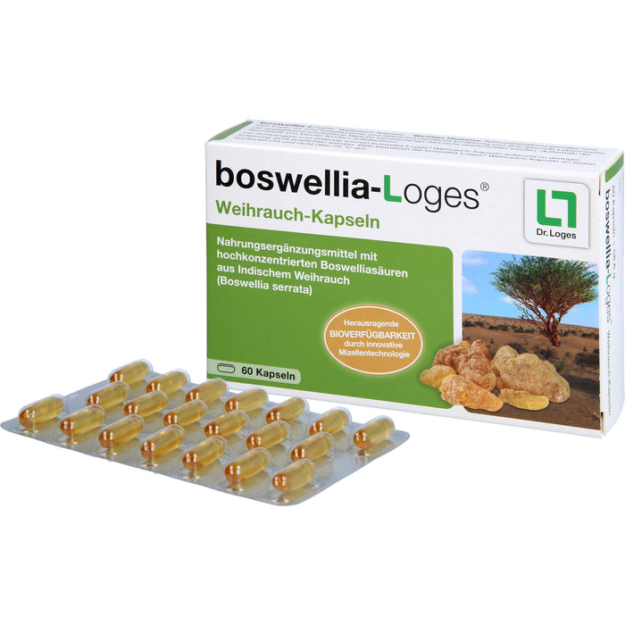 boswellia-Loges Weihrauch-Kapseln, 60 pcs. Capsules