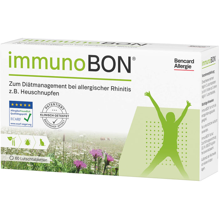 immunoBON Lutschtabletten bei allergischer Rhinitis, 60 pcs. Tablets