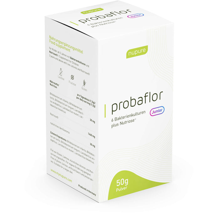 nupure probaflor junior - Kinderprobiotikum Pulver, 50 g PUL