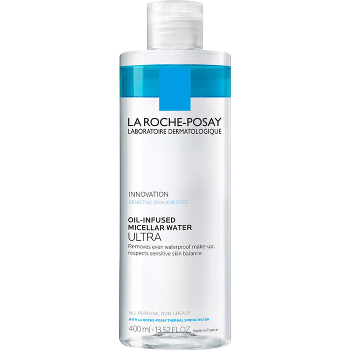 LA ROCHE-POSAY Oil-Infused Micellar Water Ultra Reinigungsfluid, 400 ml Lösung