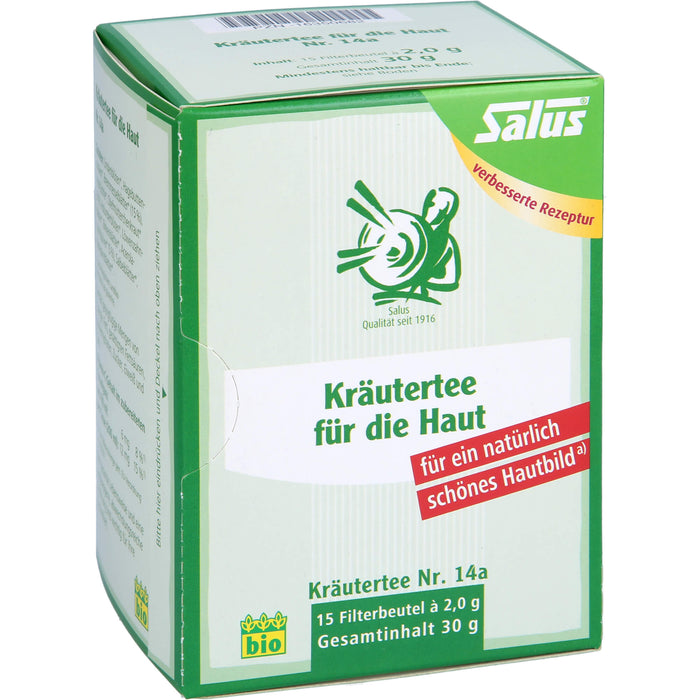 Kräutertee für die Haut Nr. 14 a bio Salus, 15 St FBE