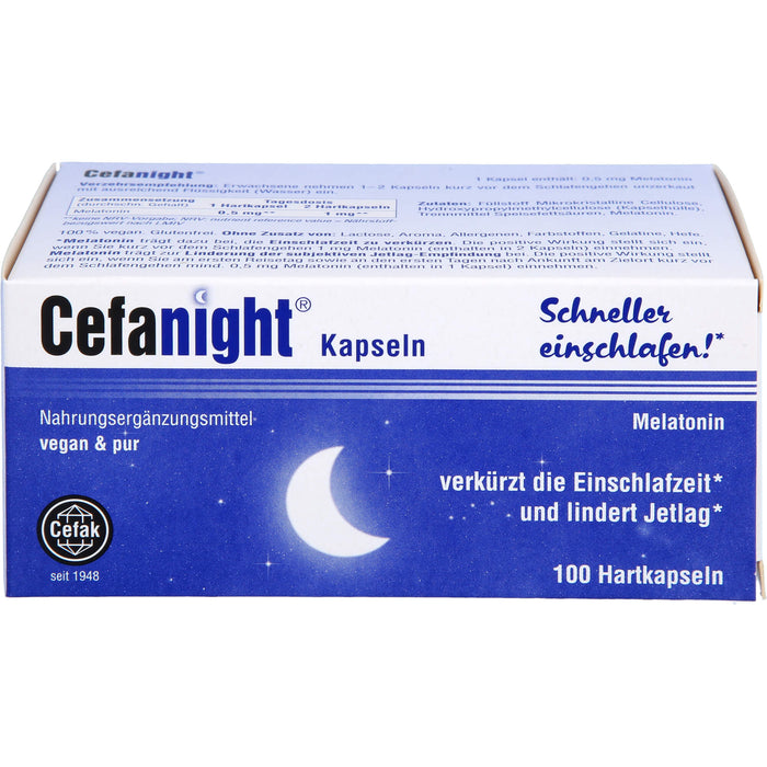 Cefanight, 100 St HKP