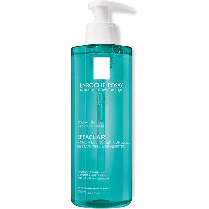 LA ROCHE-POSAY Effaclar Mikro-Peeling Reinigungsgel, 400 ml Gel