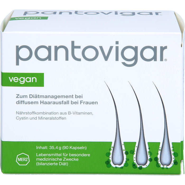 Pantovigar vegan, 90 pc Capsules