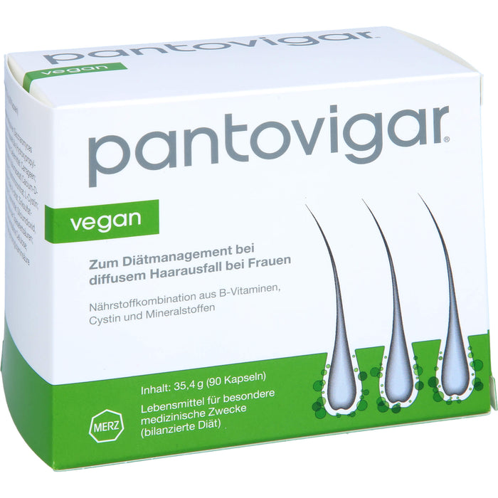 Pantovigar vegan, 90 pc Capsules