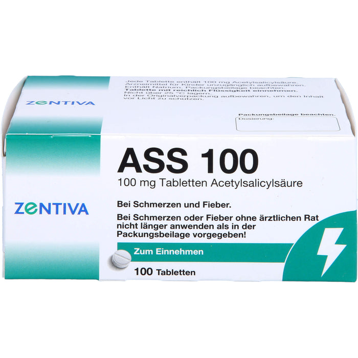 ASS 100, Tabletten, 100 pcs. Tablets