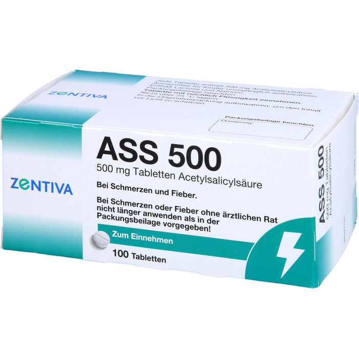 ASS 500, Tabletten, 100 St TAB