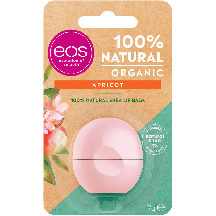 EOS Organic Lip Balm Apricot Sphere, 7 g STI