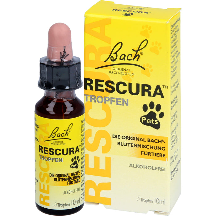 Bach Original Bach-Blüten RESCURA Tropfen Pets für Tiere, 10 ml Solution