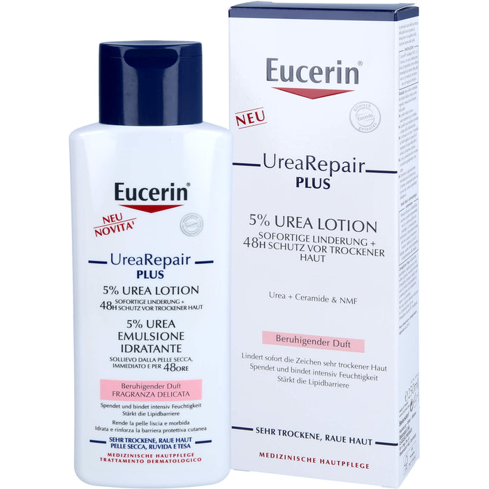 Eucerin UreaRepair Plus 5% Urea Lotion, 250 ml Lotion