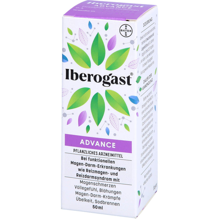 Iberogast Advance Flüssigkeit zum Einnehmen, 50 ml Lösung