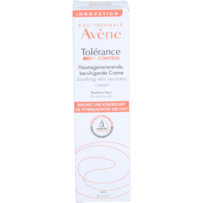 AVENE Tolerance Control Creme, 40 ml Crème