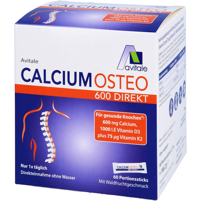 Calcium Osteo 600 Direkt, 60 St PUL