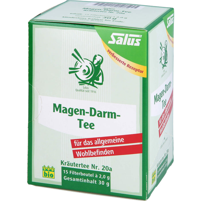 Magen-Darm-Tee Kräutertee Nr. 20 a bio Salus, 15 St FBE