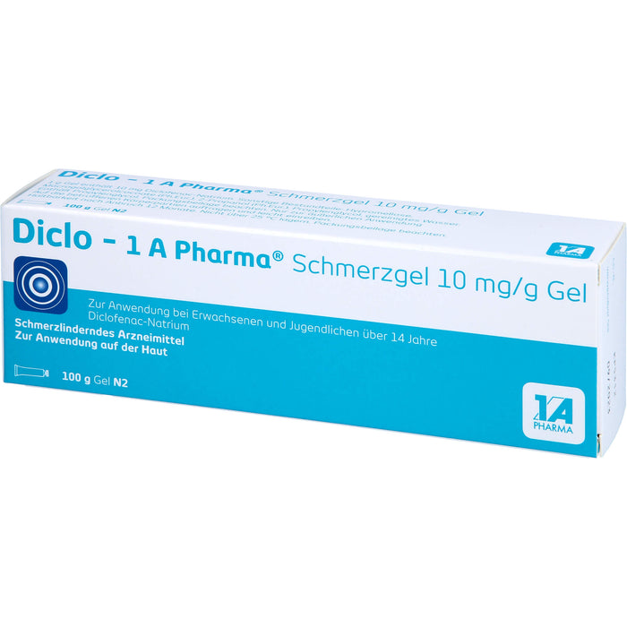 Diclo - 1 A Pharma Schmerzgel, 10 mg/g Gel, 100 g GEL