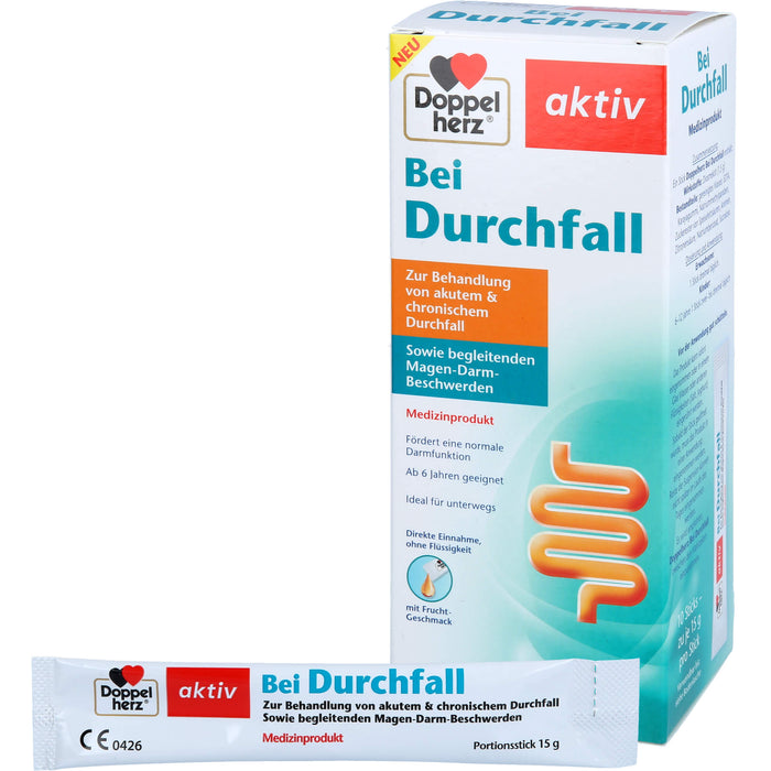 Doppelherz Lösung bei Durchfall, 10 St. Sticks