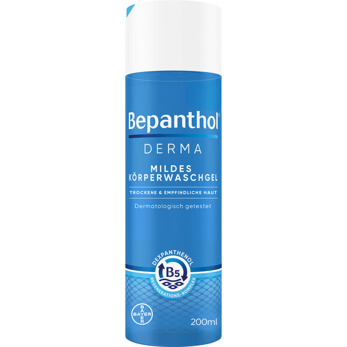 Bepanthol Derma Mildes Körperwaschgel, 1X200 ml GEL