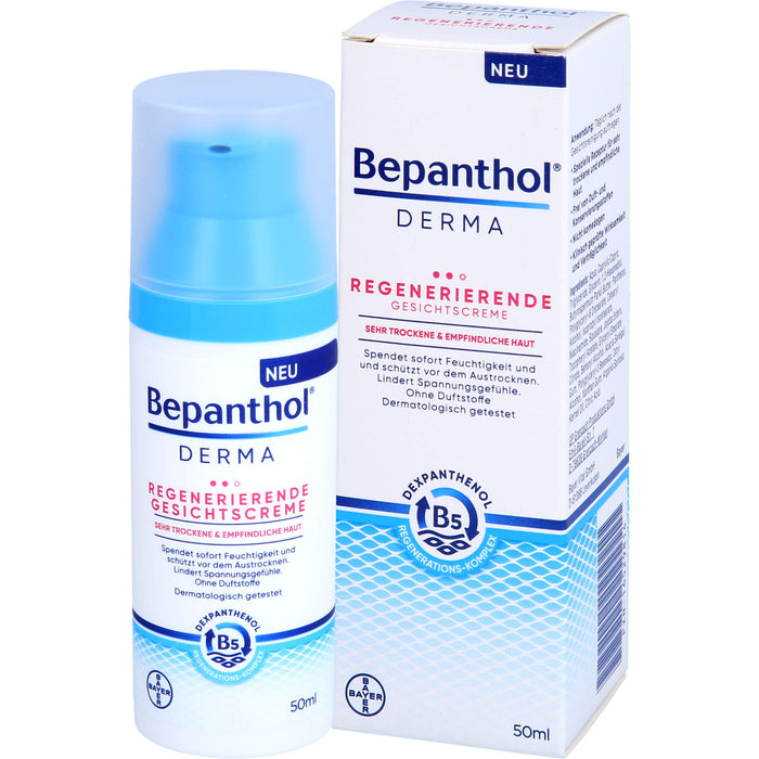 Bepanthol Derma Regenerierende Gesichtscreme, 50 ml Crème