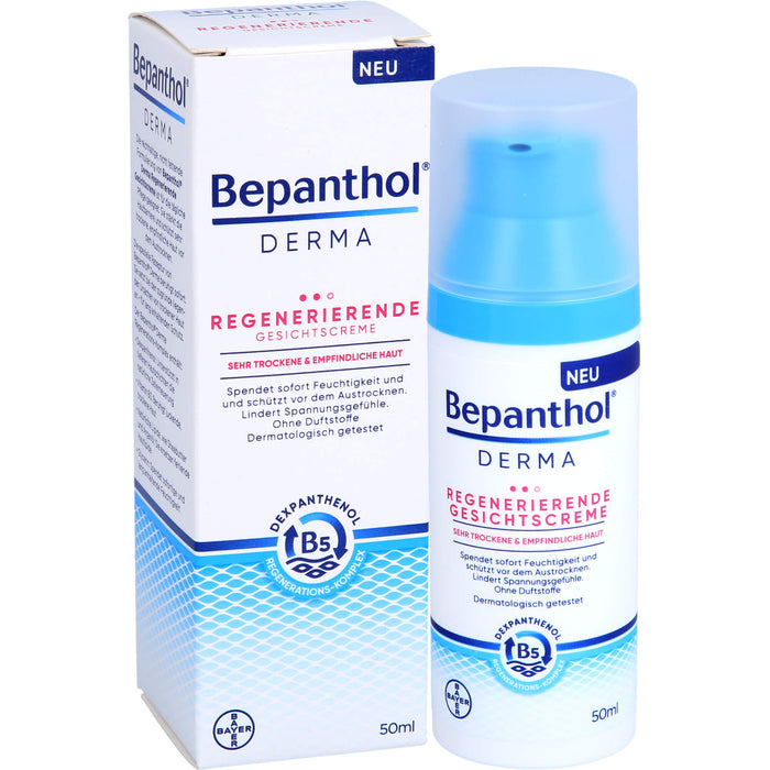 Bepanthol Derma Regenerierende Gesichtscreme, 50 ml Creme