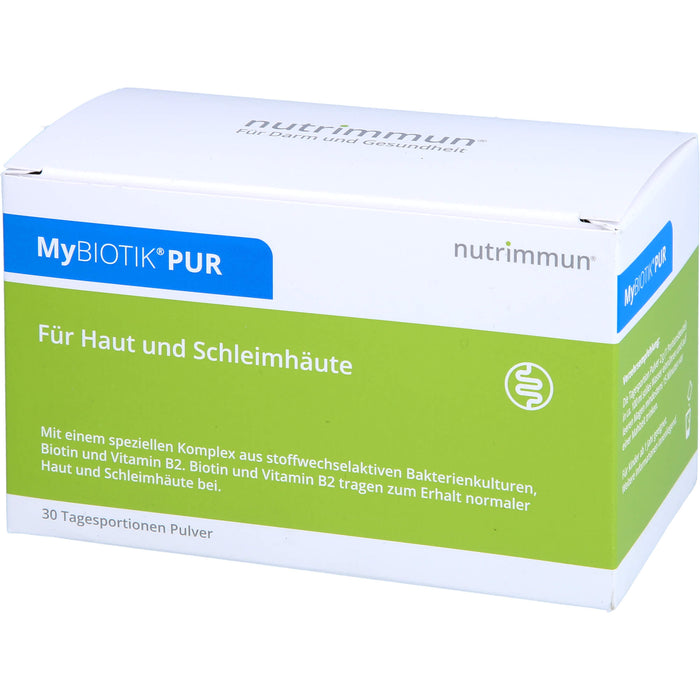 nutrimmun MyBIOTIK Pur Pulver für Haut und Schleimhäute, 30 pcs. Sachets