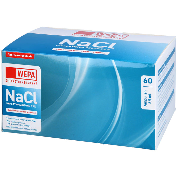 Wepa Inhalationsl Nacl0.9%, 60X5 ml INL