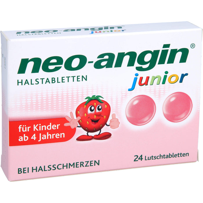 neo-angin junior Halstabletten, 24 pc Tablettes