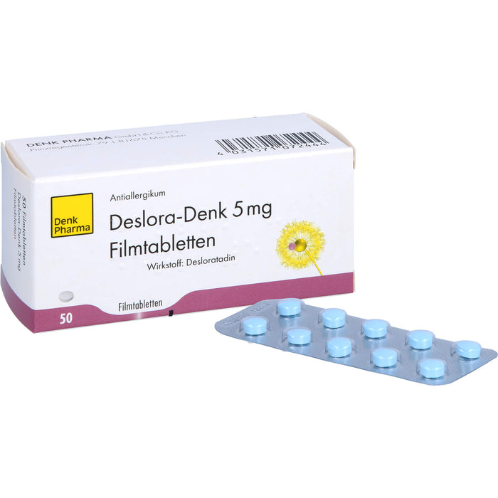 Deslora-Denk 5 mg Filmtabletten, 50 St FTA