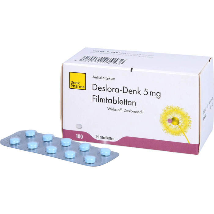 Deslora-Denk 5 mg Filmtabletten, 100 St FTA