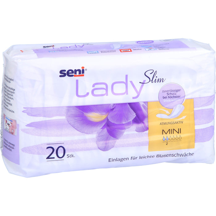 Seni Lady Slim mini Inkontinenzeinlagen, 20 pc Dépôts