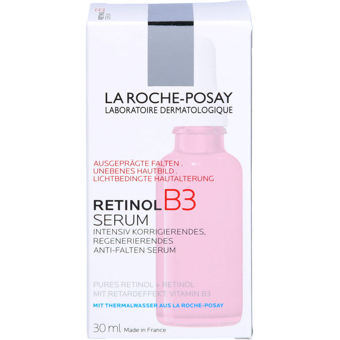 LA ROCHE-POSAY Retinol B3 Serum intensiv korrigierendes, regenerierendes anti-Falten Serum, 30 ml Lösung