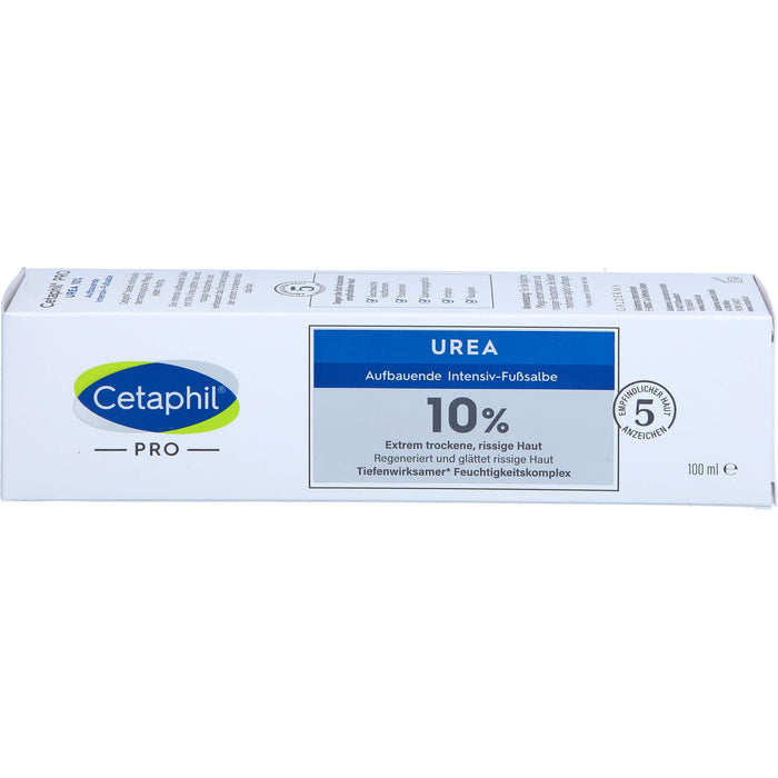 Cetaphil Pro Urea 10% aufbauende Intensiv-Fußsalbe, 100 g Ointment