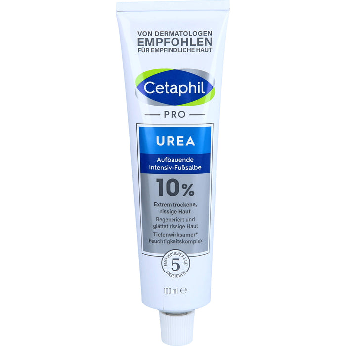 Cetaphil Pro Urea 10% aufbauende Intensiv-Fußsalbe, 100 g Onguent