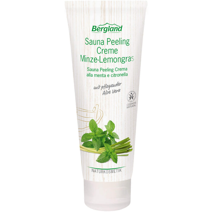 Sauna Peeling Creme Minze-Lemongras, 100 ml XPK