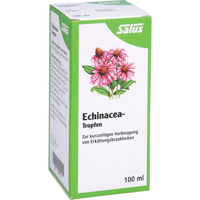 Salus Echinacea-Tropfen zur kurzzeitigen Vorbeugung von Erkältungskrankheiten, 100 ml Solution