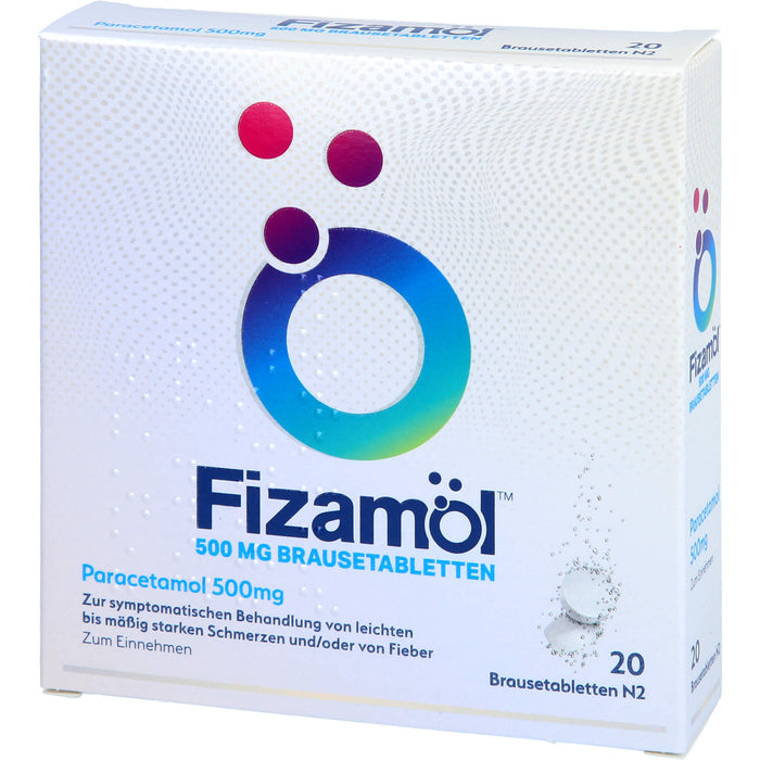 Fizamol 500mg Brausetablet, 20 St BTA