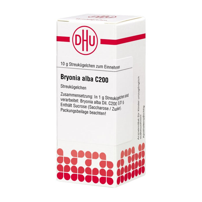 Bryonia alba C200 DHU Globuli, 10 g GLO