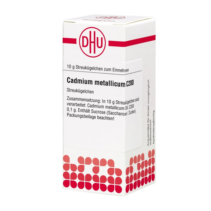 Cadmium metallicum C200 DHU Globuli, 10 g GLO