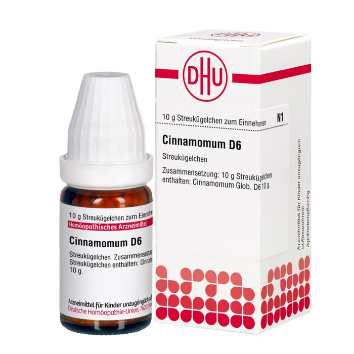 Cinnamomum D6 DHU Globuli, 10 g GLO