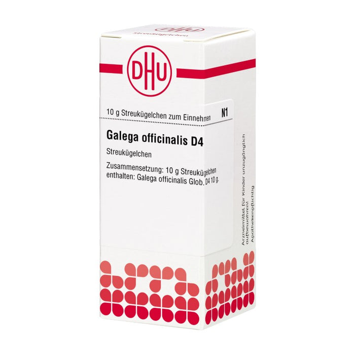 Galega officinalis D4 DHU Globuli, 10 g GLO