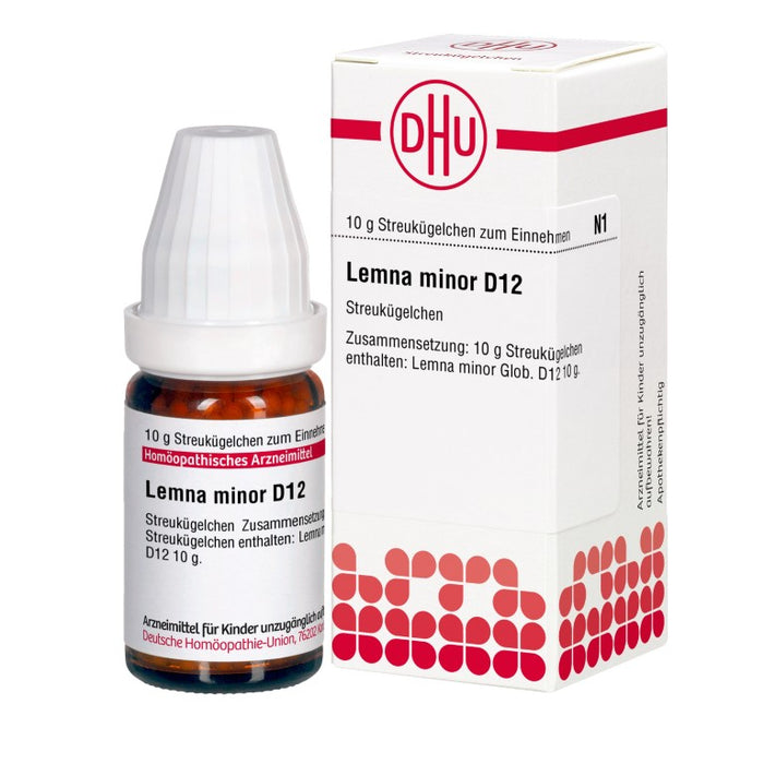 Lemna minor D12 DHU Globuli, 10 g GLO