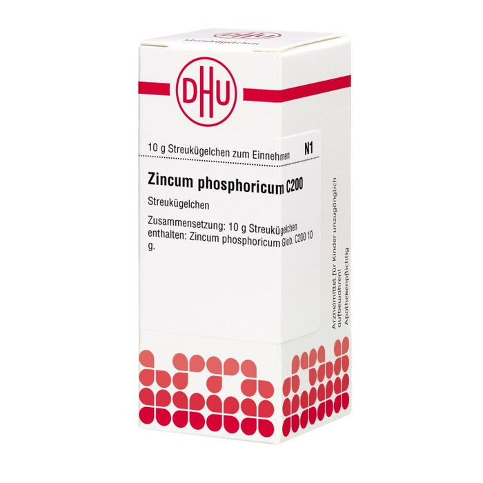 Zincum phosphoricum C200 DHU Globuli, 10 g GLO