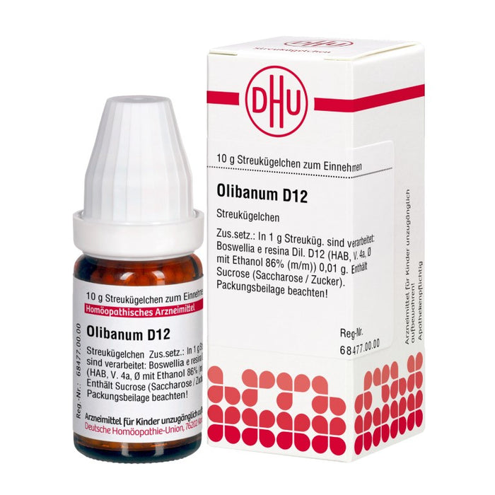 Olibanum D12 DHU Globuli, 10 g GLO