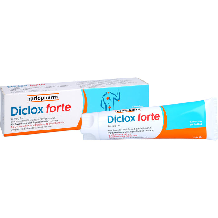 Diclox forte 20 mg/g Gel, 150 g Gel