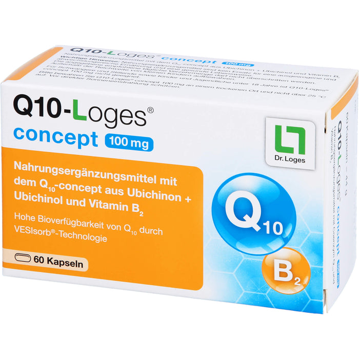 Q10-Loges concept 100 mg Kapseln, 60 pcs. Capsules